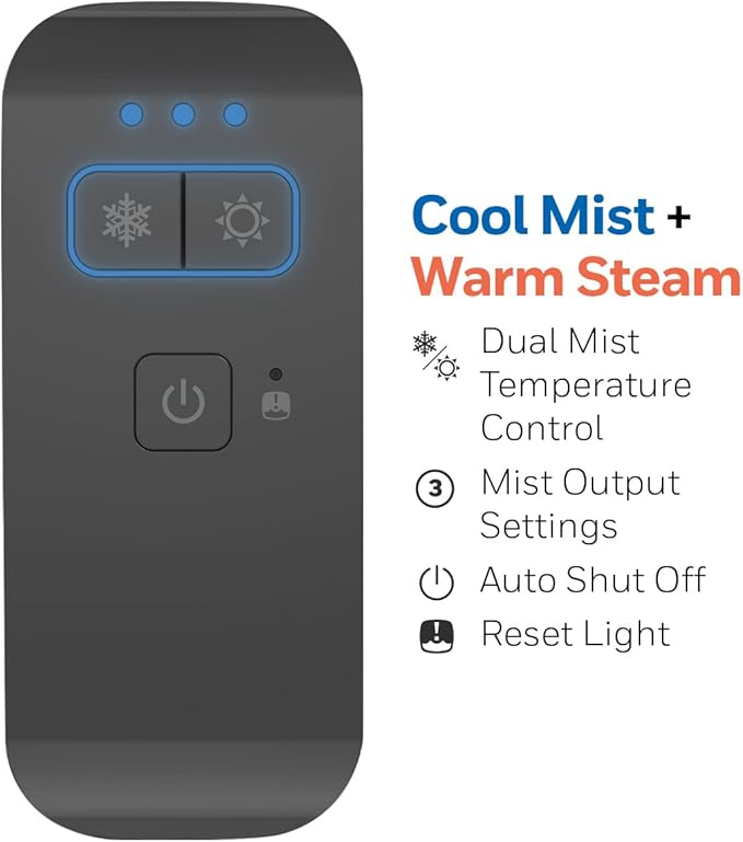 Honeywell Dual Comfort Cool + Warm Mist humidifier. Humidifier - Image 10