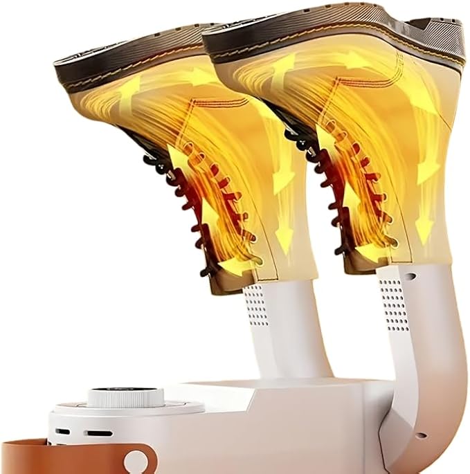 Portable Electric Boot Dryer Foldable Two Speed Thermostat 360 Degree Hot Air - Image 2