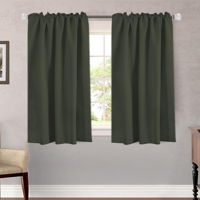 H.VERSAILTEX Blackout Curtains Thermal Insulated Window Treatment Panels Room - Image 2
