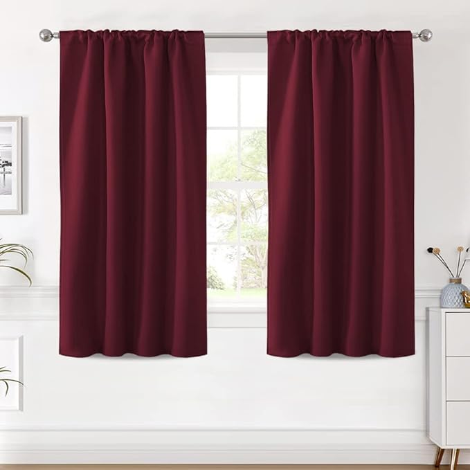 H.VERSAILTEX Christmas Blackout Curtains Thermal Insulated Window Treatment - Image 2