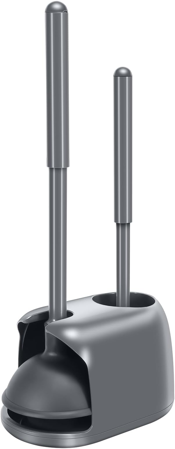 SetSail Toilet Brush and Plunger Set, Toilet Plungers by SetSail