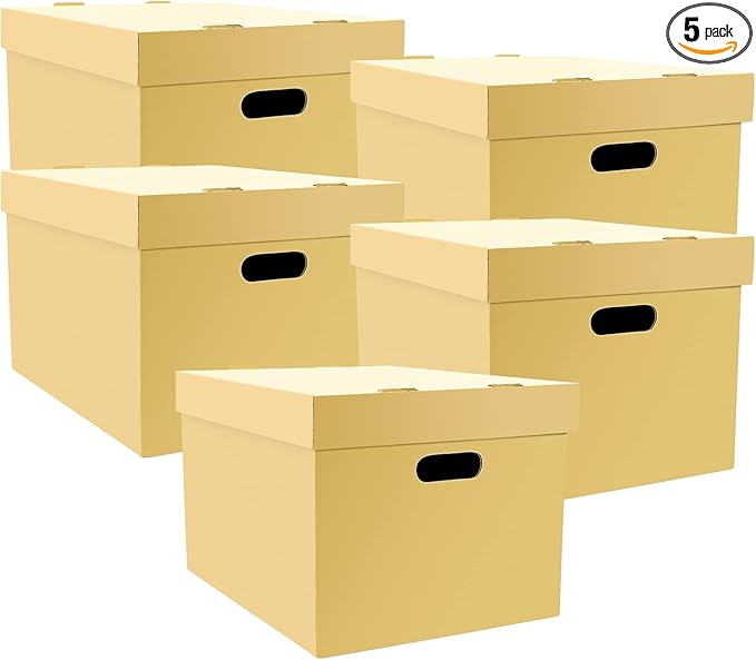 Lineco, Archival Storage Cartons, Ready-To-Assemble, by Lineco