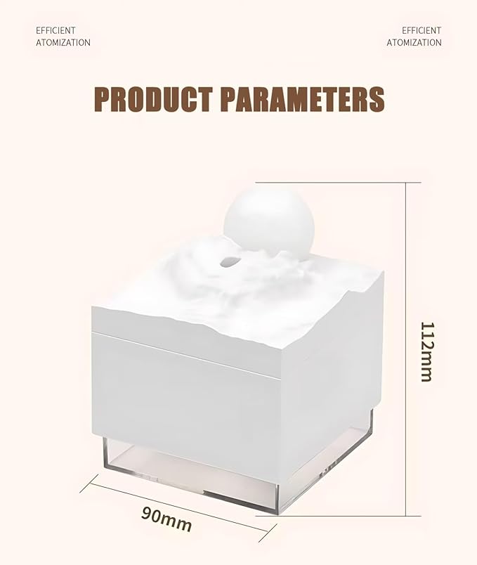 Cartoon Kitty Portable Small Humidifier, USB Personal Desktop Humidifier - Image 4