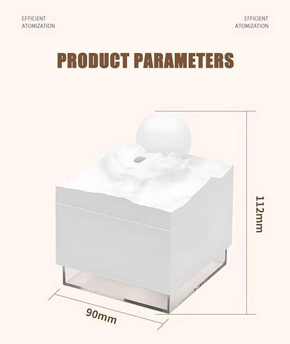 Cartoon Kitty Portable Small Humidifier, USB Personal Desktop Humidifier - Image 4