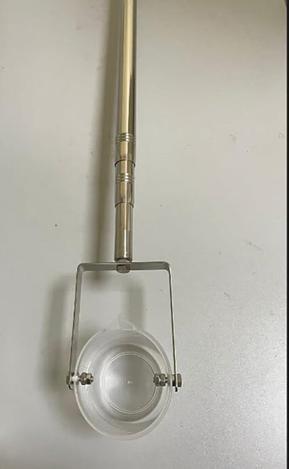 ERRULAN Telescopic Water Sampler Dipper, Ultra Light Rod Plastic Beaker - Image 9