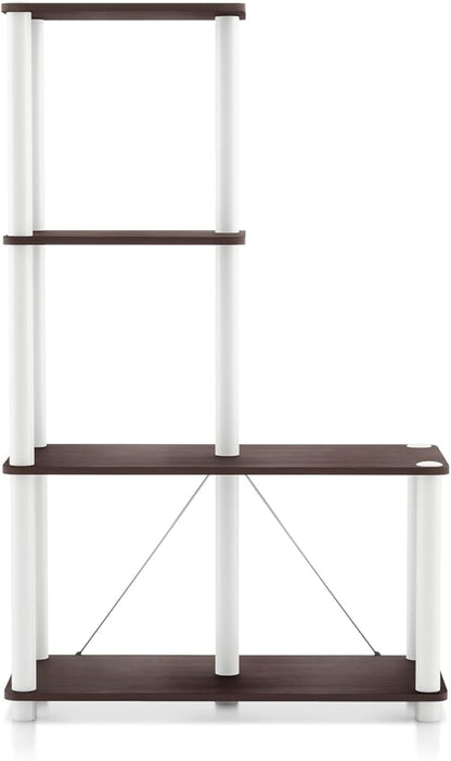 Homes: Inside + Out Apexa Modern 4-Cube Ladder Shelving Units, Collectibles - Image 11