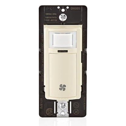 Leviton Humidity Sensor Switch for Bathroom Exhaust Fan, Automate Ventilation by Leviton