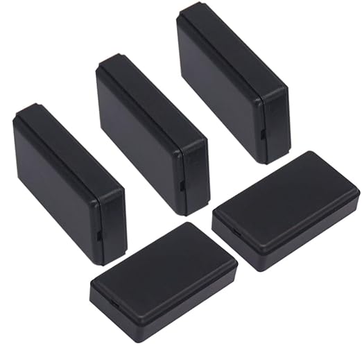 Zulkit 5Pcs Project Boxes ABS Plastic Electrical Project Case Power Junction by Zulkit