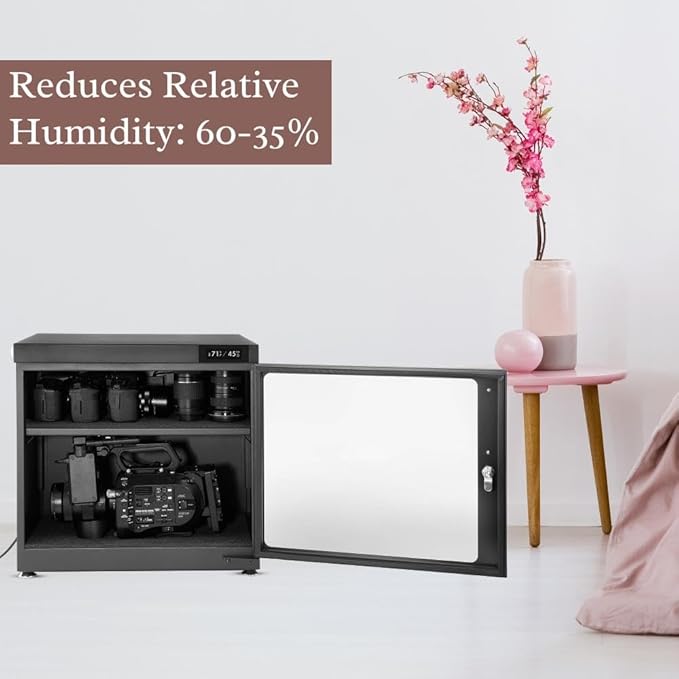80LT Electronic Dry Cabinet for Camera, Lens & Electronics – Silent - Image 7