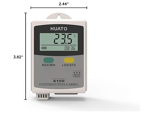 Portable or Wall Mounted Temperature and Humidity High Accuracy Data Logger - Image 7