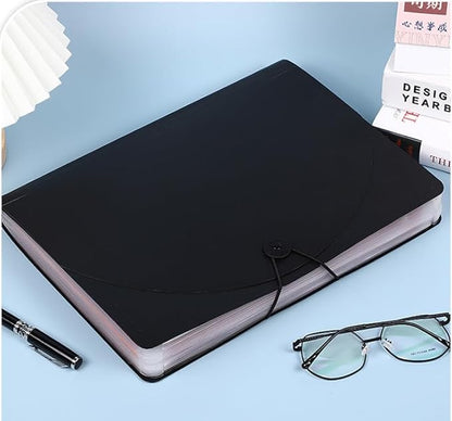 Expandable Folder with Multi-Layer Tabs, A4/Letter Size, Keeps Documents Dry - Image 6