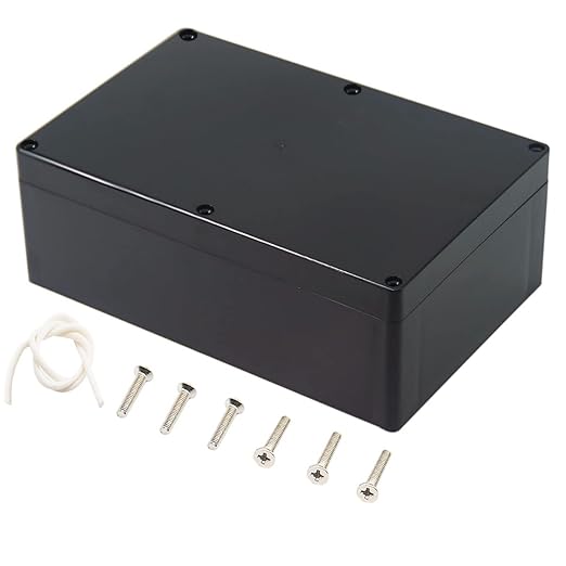 Junction Box, Zulkit Project Box IP65 Waterproof Outdoor Box ABS Plastic by Zulkit