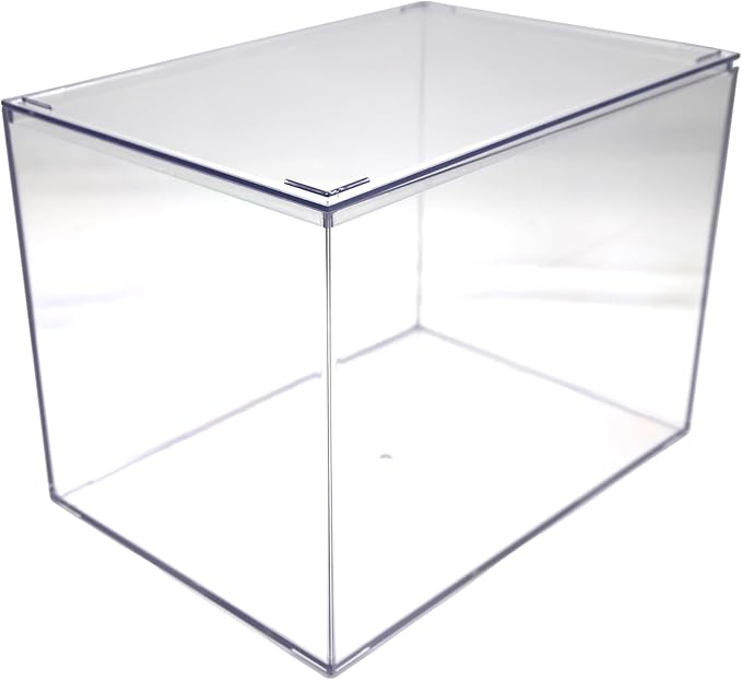 1 Clear Acrylic Box with Lid, 12.5"L x 8.5"W x 8.5"H, Made in USA, Diorama Box by GaryPlasticPackaging