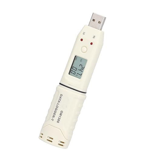 Temperature Data Logger, Battery Powered Low Power Consumption Digital Humidity - Image 7
