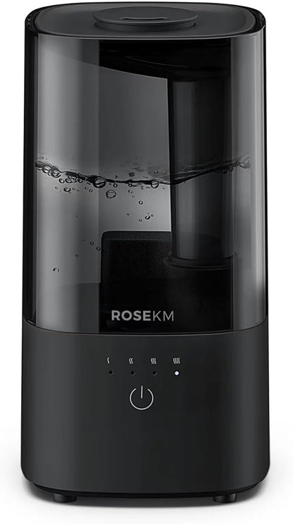 Humidifiers for Bedroom, Small Cool Mist Humidifier for Home Plant and Baby by ROSEKM