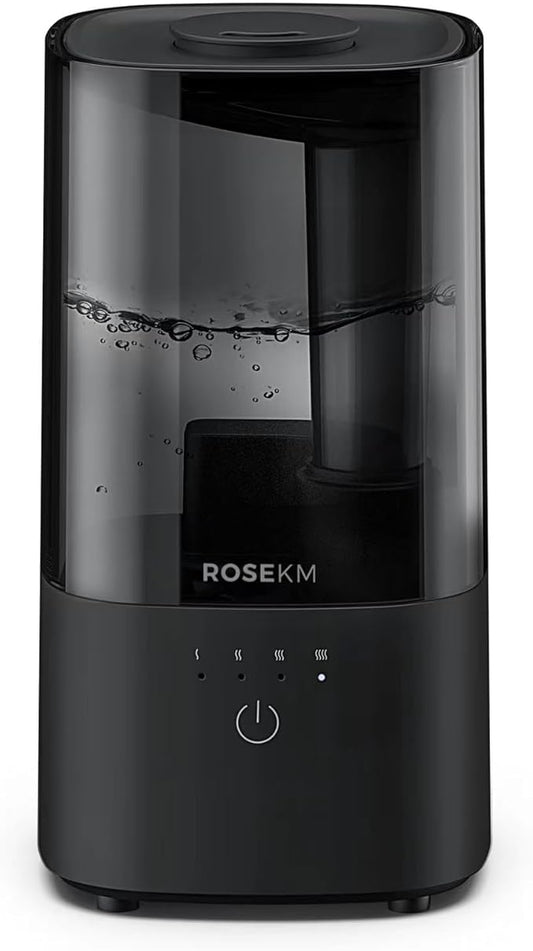 Humidifiers for Bedroom, Small Cool Mist Humidifier for Home Plant and Baby by ROSEKM
