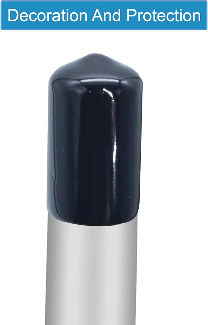 Acocony 3/8 Inch Rubber Cap Round 9.5 mm Rubber End Caps PVC Flexible Protector - Image 5