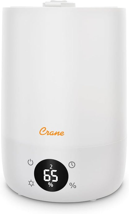 Crane Ultra-Quiet 3-in-1 Humidifier, Essential Oil Aroma Diffuser & Soothing - Image 2
