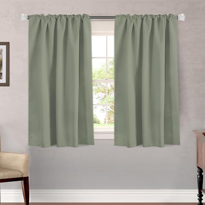 H.VERSAILTEX Blackout Curtains Thermal Insulated Window Treatment Panels Room - Image 2