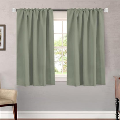 H.VERSAILTEX Blackout Curtains Thermal Insulated Window Treatment Panels Room - Image 2