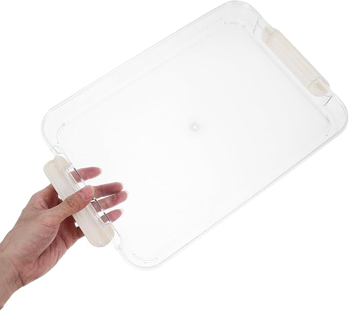 Cabilock A4 File Organizer Box Small without Lid, and White Card Storage Case - Image 7