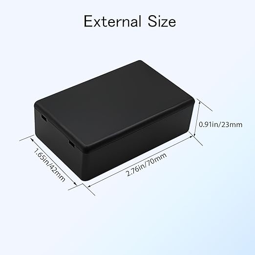 Project Box 8 Pieces Electrical Box Small Junction Box ABS Plastic Enclosure - Image 3