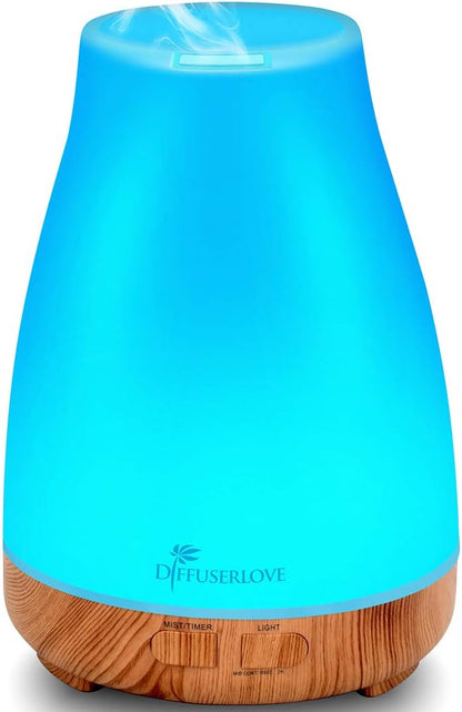 300ML Diffuser Essential Oil Diffuser Remote Control Aromatherapy Diffuser Mist - Image 8