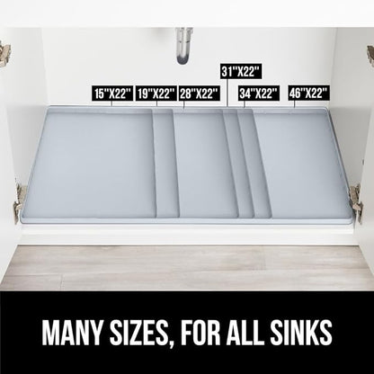 GORILLA GRIP Waterproof Silicone Under Sink Mat - Image 8