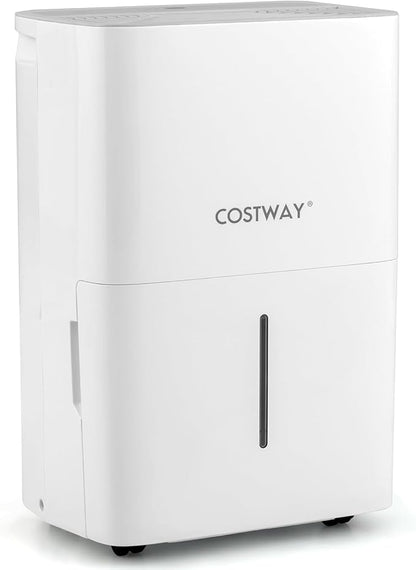 COSTWAY 65 Pints Energy Star Dehumidifier, 5000 Sq.Ft Portable Large Home by COSTWAY