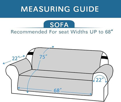 H.VERSAILTEX 100% Waterproof Sofa Slipcover Washable Sofa Cover Non-Slip Couch - Image 3
