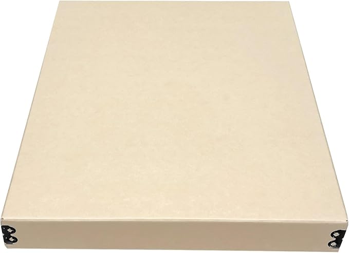 Lineco Museum Archival Storage Box, 11.75x15.25x1.5 in. Drop Front Design. by Lineco