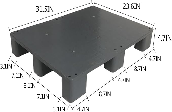 Waterproof Grid Ventilation Floor Pallet Small Warehouse Moisture Barrier - Image 2