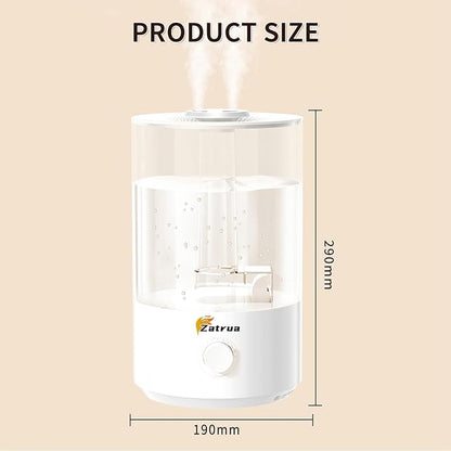 Zatura Dual Spray Large Capacity 5l Humidifier Home Desktop Fog Humidifier - Image 6