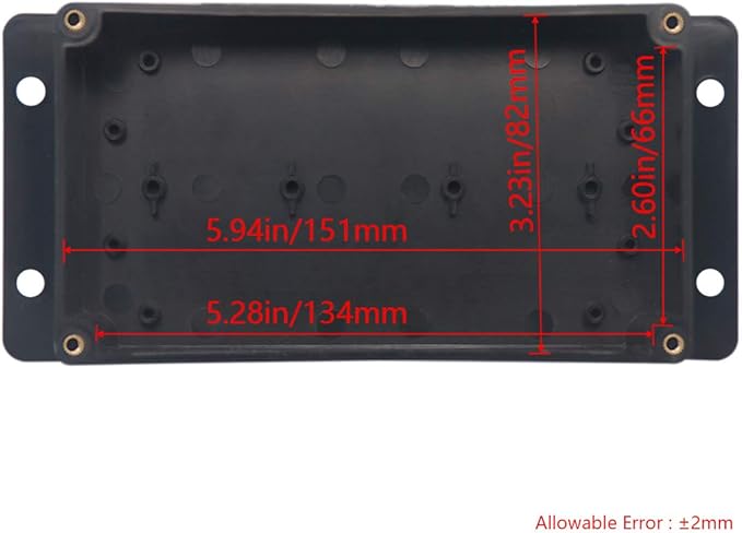 Project Box ABS Black Electrical Boxes IP65 Outdoor Waterproof Box Electronic - Image 4