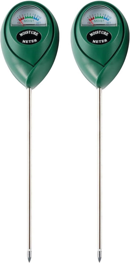 Soil Moisture Meter, 2 Pack Plant Water Meter Soil Meter Moisture Sensor by Hathdia