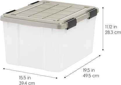 IRIS USA 44 Qt Storage Bins - Image 2