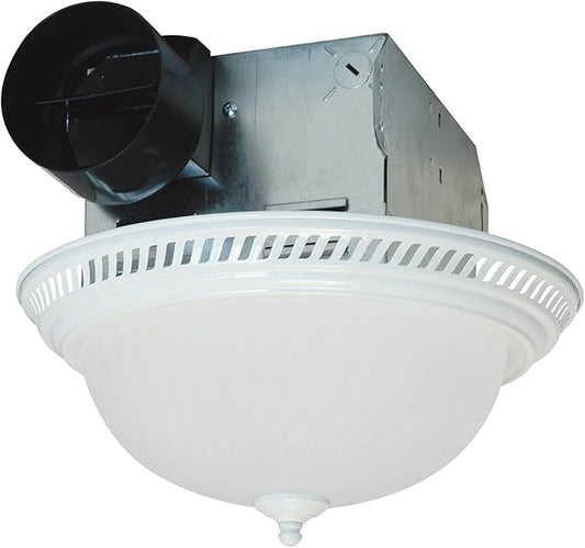 Air King DRLC703 Decorative Round Quiet Exhaust Bath Fan by Air+King