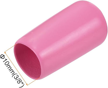 uxcell 20pcs Rubber End Caps 10mm ID Vinyl PVC Round Tube Bolt Cap Cover Screw - Image 3