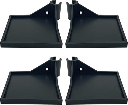 4 PCS Grow Tent Corner Shelf, 16 mm Grow Tent Accessories by Unknown
