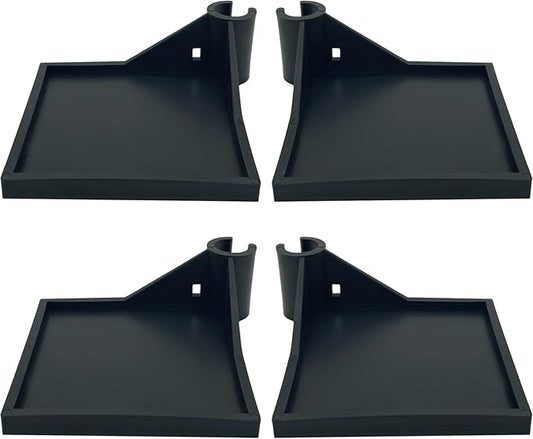 4 PCS Grow Tent Corner Shelf, 16 mm Grow Tent Accessories by Unknown