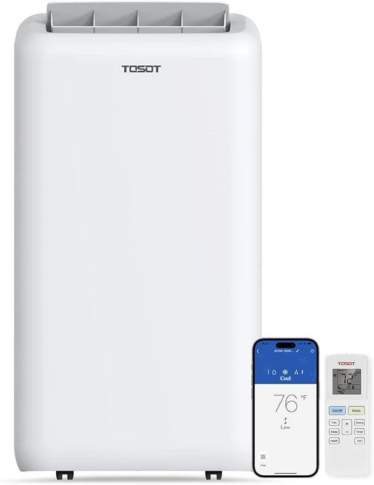 TOSOT 14, 000BTU Smart WiFi Portable Air Conditioner by TOSOT