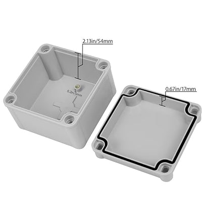 Junction Box, 3.9"x 3.9"x 3" Outdoor Electrical Box - Image 3