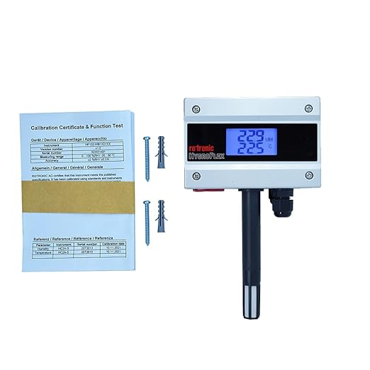 Rotronic Temperature and Humidity Transmitter curometer Wall Mount - Image 4