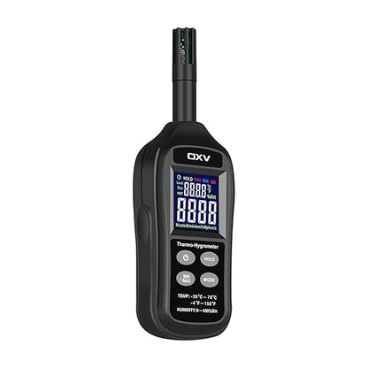 OXV Thermo-Hygrometer Digital Temperature Humidity Meter, Professional - Image 2