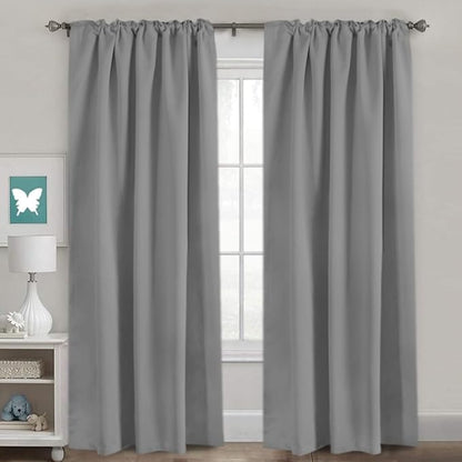 H.VERSAILTEX Blackout Curtains Thermal Insulated Window Treatment Panels Room - Image 2