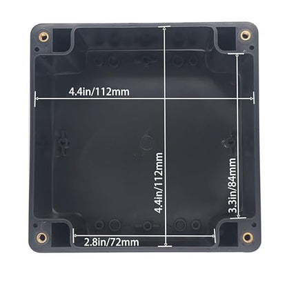 Watertight Junction Box, IP67 Waterproof Project Box Durable ABS Plastic - Image 5