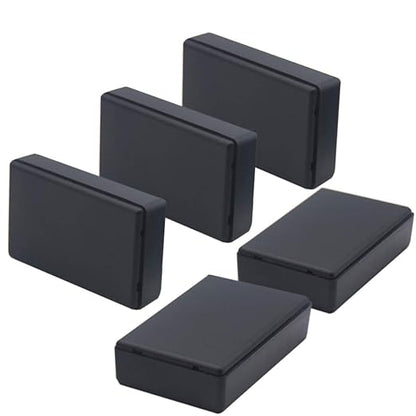 Zulkit 5Pcs Project Boxes ABS Plastic Electrical Project Case Power Junction by Zulkit