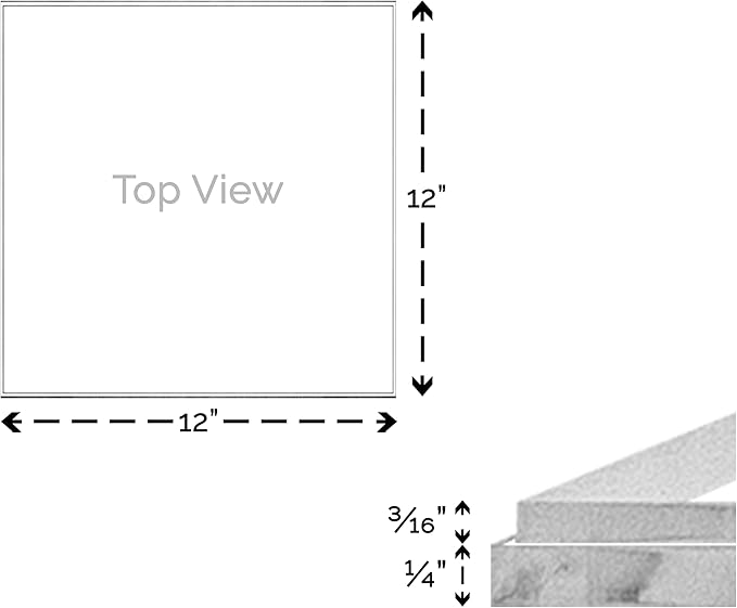 12" x 12" Clear Acrylic Display Box - Image 5
