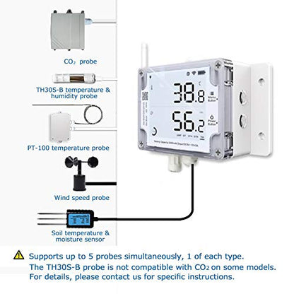 Ubibot Thermometer Hygrometer, Wireless Temperature Data Logger, Remote - Image 7