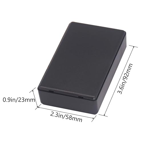 Zulkit 8Pcs Project Boxes ABS Plastic Electrical Project Case Power Junction - Image 2